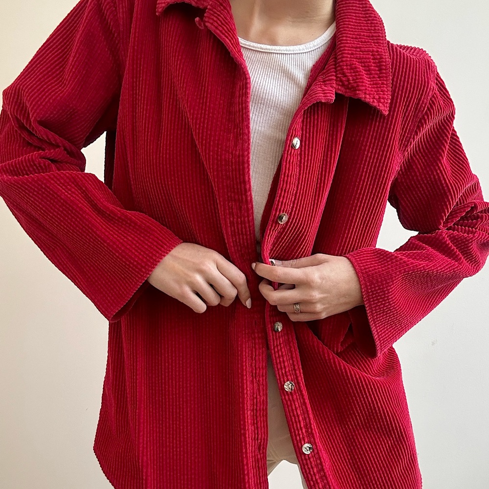 J Jill Corduroy Overshirt